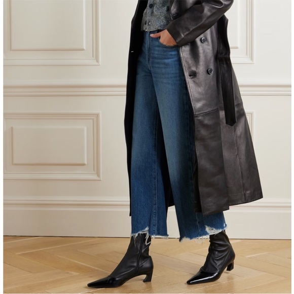 NWT FRAME The Relaxed Straight Jeans Size 25 | Low-Rise Fit | Raw Hem - Picture 3 of 11